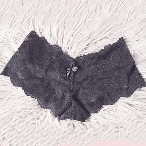 Hot Women Sexy Lingerie panties transparent lace Flower underwear crothless underpants sex Briefs wear